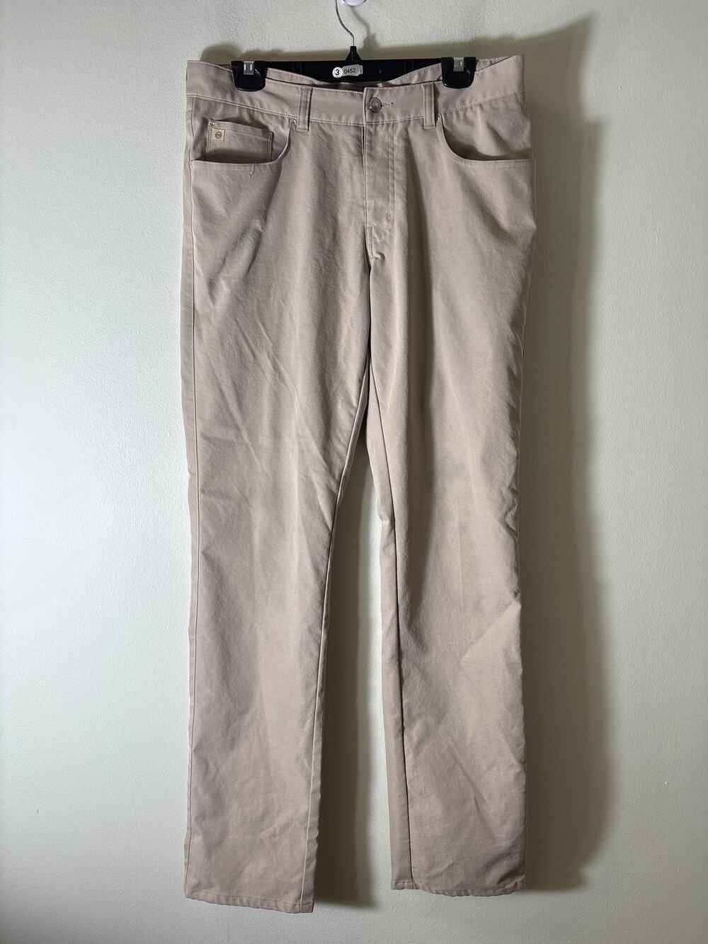 Mens Peter Millar Khaki Pants Sz 33/34